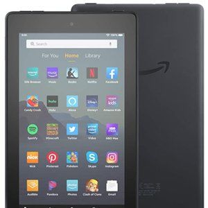 Fire 7 tablet, 7" display, 32 GB, latest model (2019 release), Black